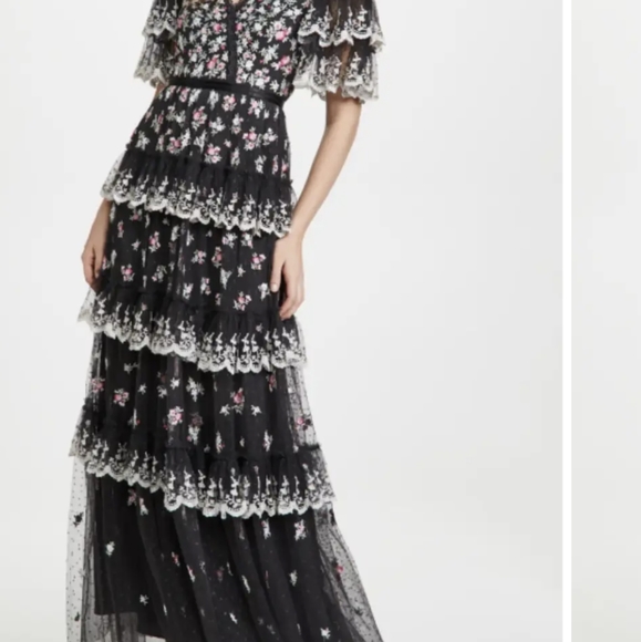 BHLDN Needle & Thread Dress fits size US 4 $669 - Picture 7 of 10